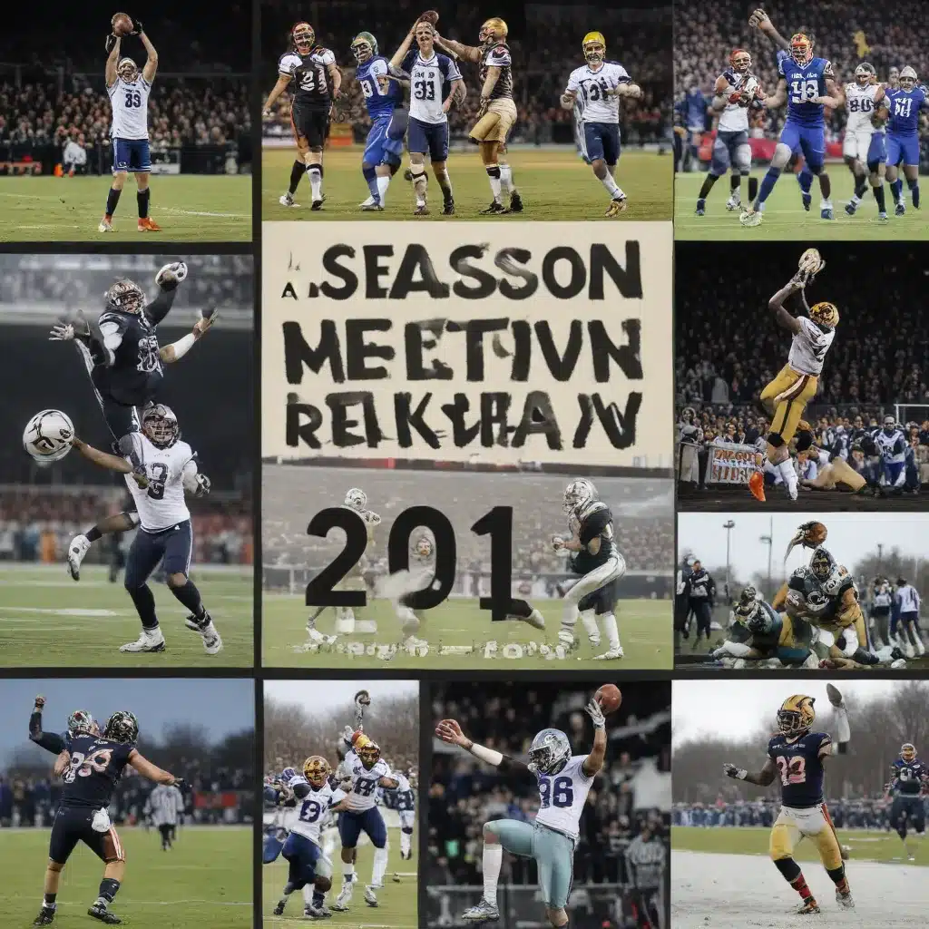 A Season in Review: Highlights from the Past Year