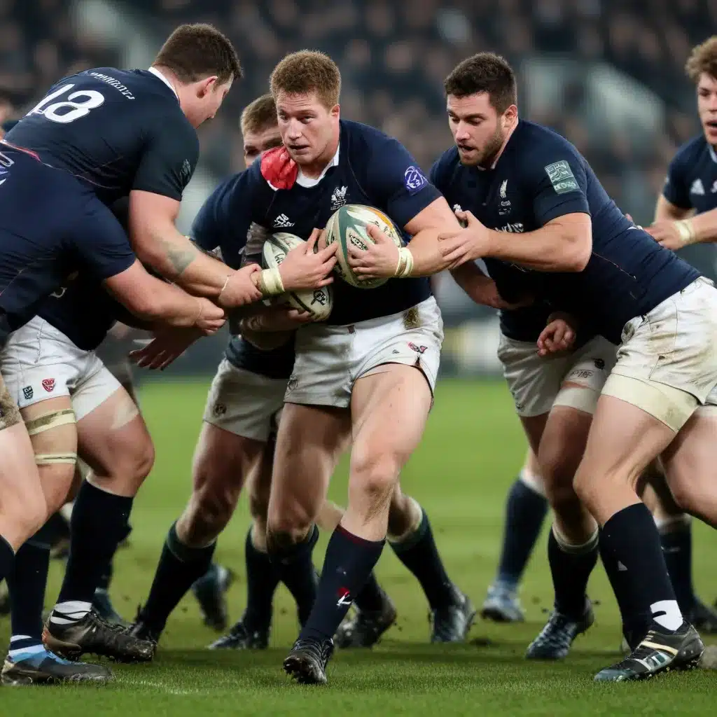 Offloading Under Pressure: Maintaining Possession in Rugby