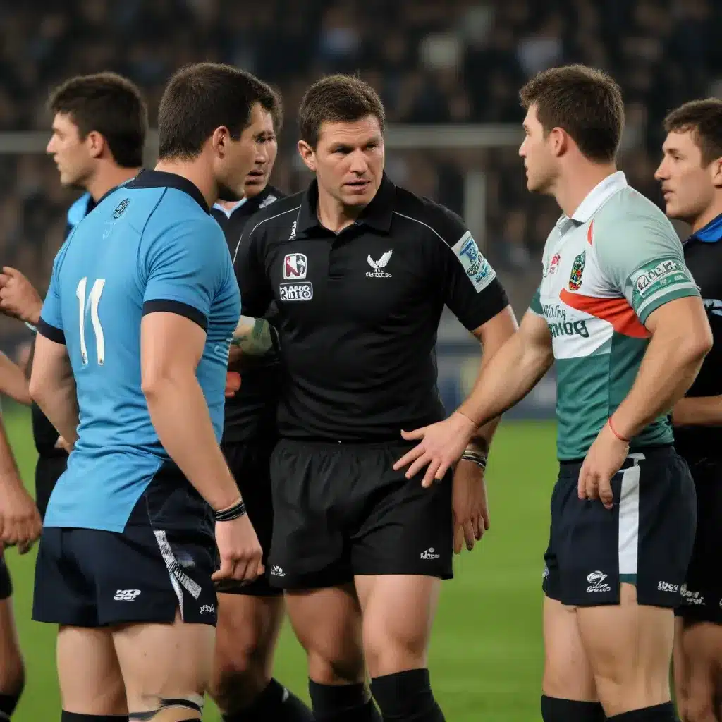 Rugby Union Refereeing: Respecting the Match Officials